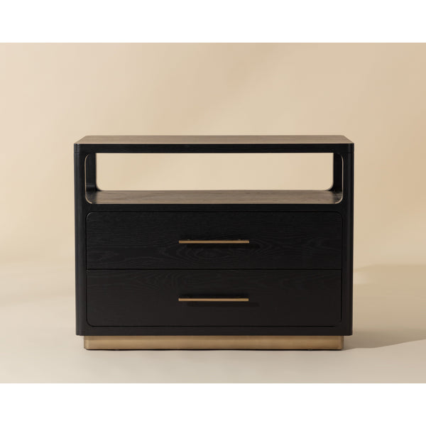Danette Nightstand - Black