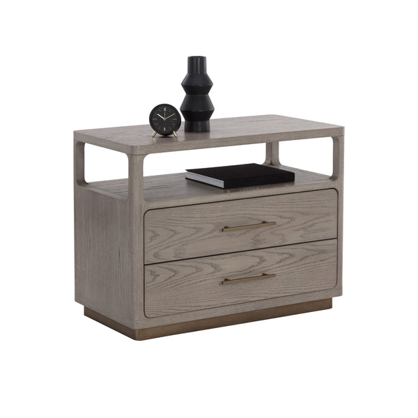 Danette Nightstand - Grey