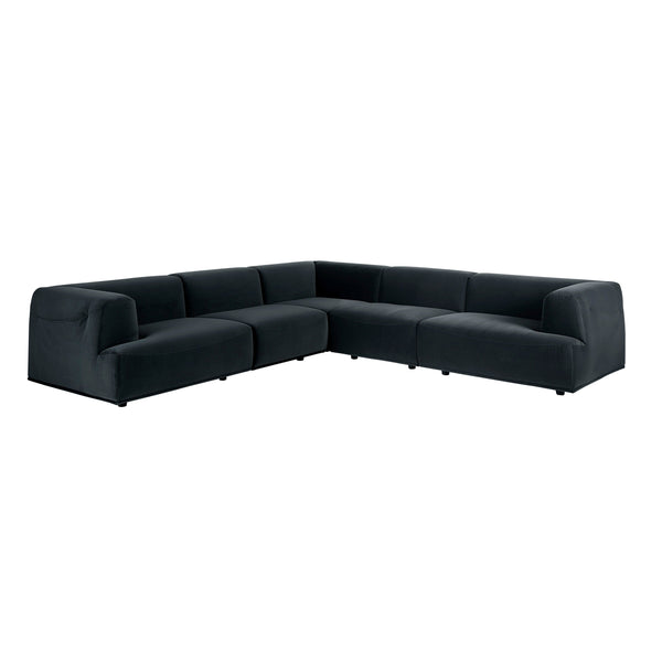 Darren Modular Corner Chair - Smokescreen