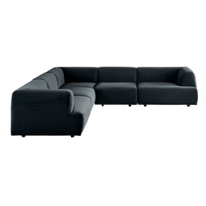 Darren Modular Corner Chair - Smokescreen