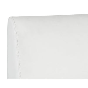 Dean Counter Stool - Antique Brass - Cantina White