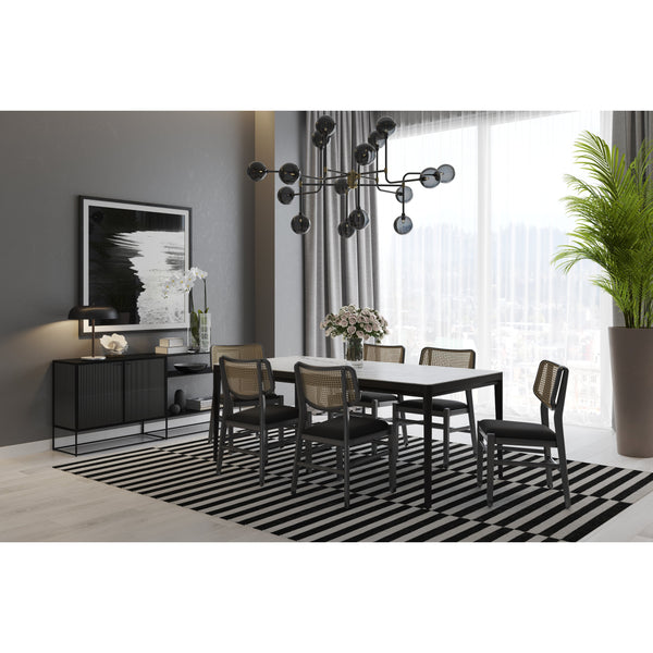 Deimos Chandelier Large - Smoke Grey