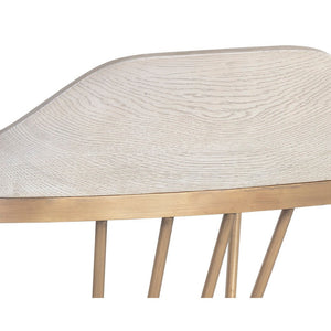 Demi Dining Armchair - Grey