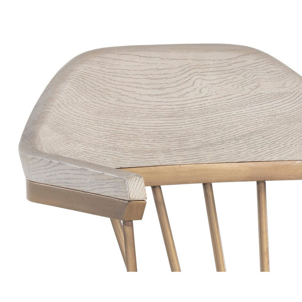 Demi Dining Armchair - Grey