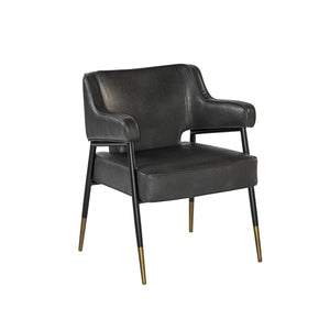 Derome Dining Armchair - Bravo Portabella