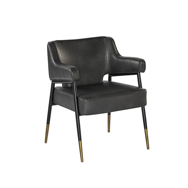 Derome Dining Armchair - Bravo Portabella