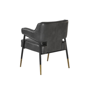 Derome Dining Armchair - Bravo Portabella