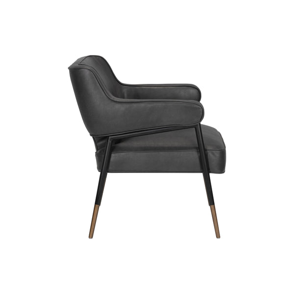 Derome Lounge Chair - Bravo Portabella