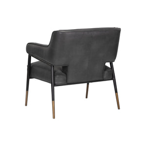 Derome Lounge Chair - Bravo Portabella