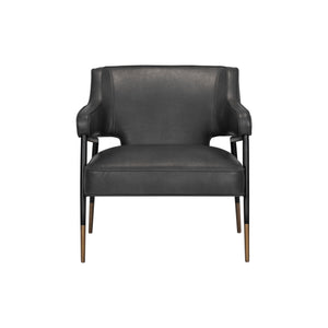 Derome Lounge Chair - Bravo Portabella