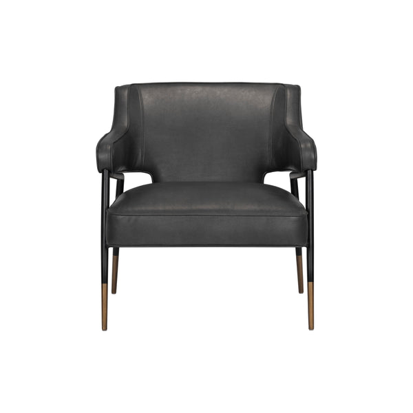 Derome Lounge Chair - Bravo Portabella