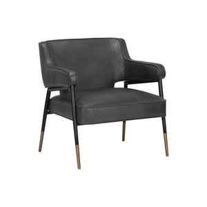 Derome Lounge Chair - Bravo Portabella
