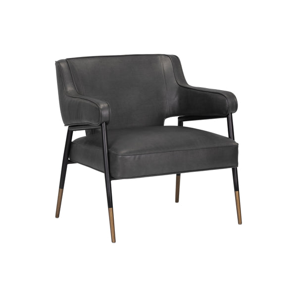 Derome Lounge Chair - Bravo Portabella