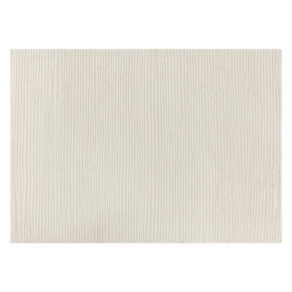 Deva Hand Woven Rug - Ivory - 10' X 14'