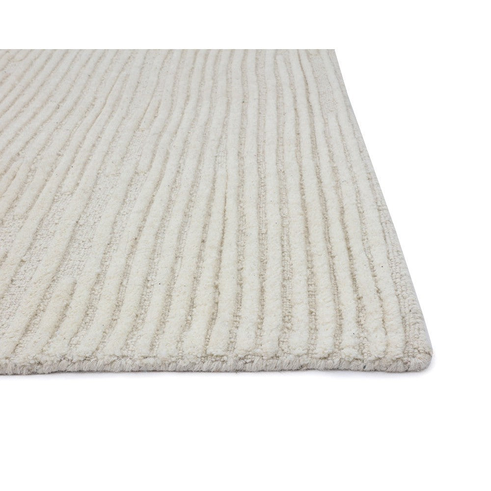 Deva Hand Woven Rug - Ivory - 6' X 9'