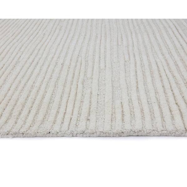 Deva Hand Woven Rug - Ivory - 6' X 9'
