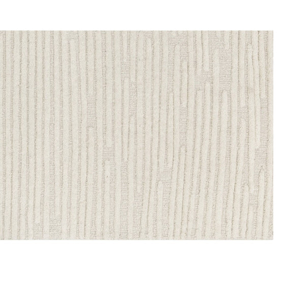 Deva Hand Woven Rug - Ivory - 6' X 9'