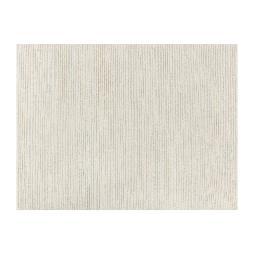 Deva Hand Woven Rug - Ivory - 9' X 12'