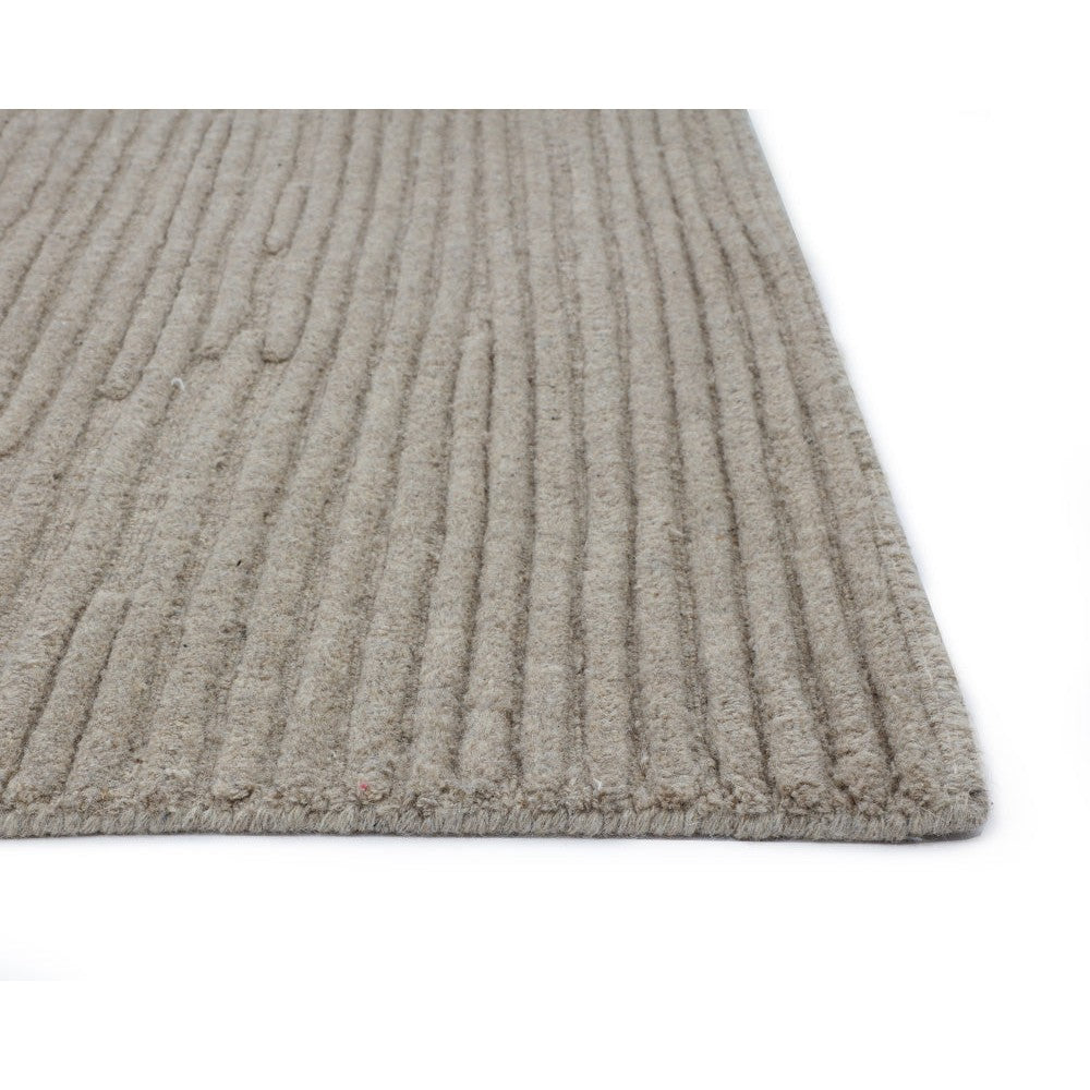 Deva Hand Woven Rug - Taupe - 6' X 9'