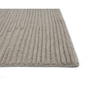 Deva Hand Woven Rug - Taupe - 6' X 9'