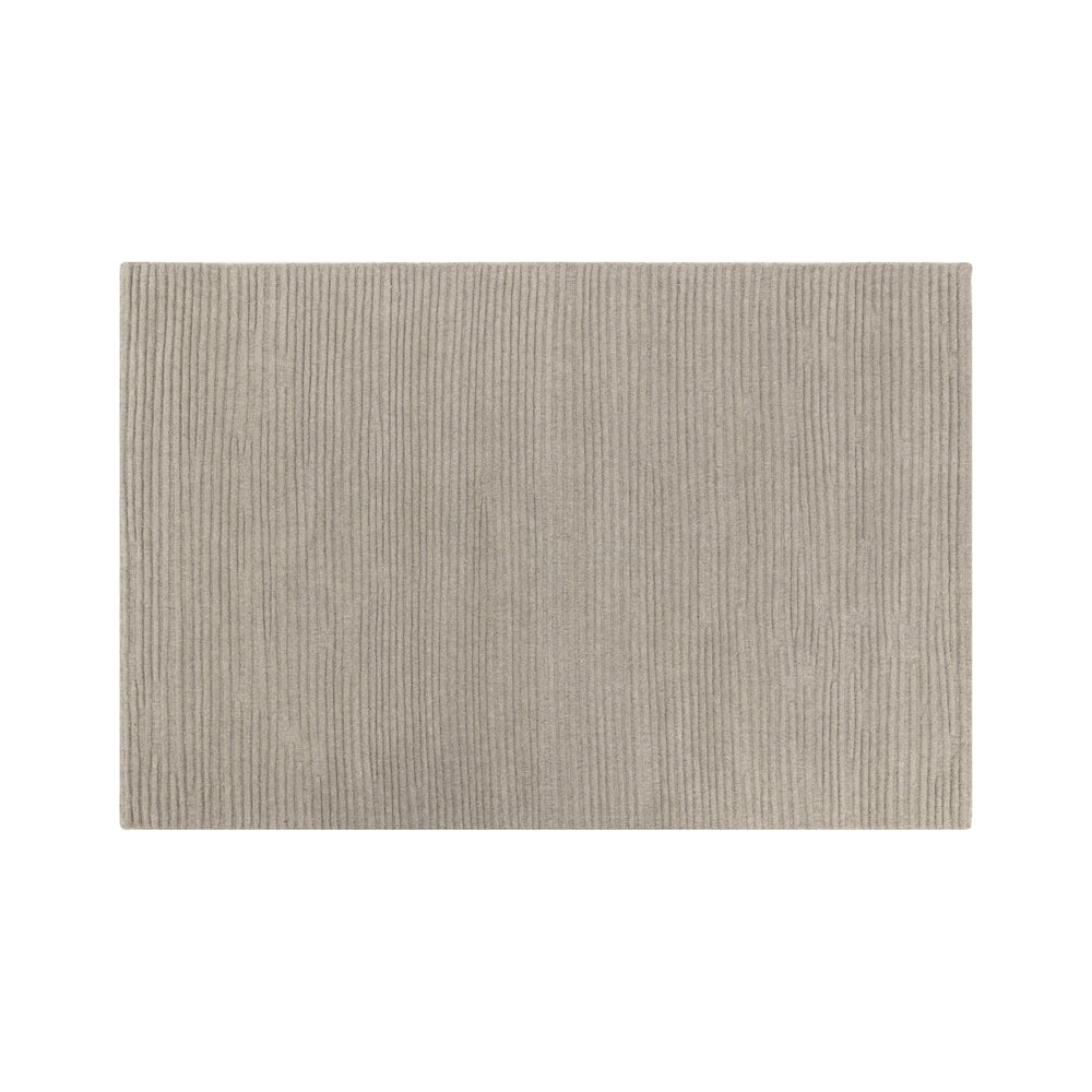 Deva Hand Woven Rug - Taupe - 6' X 9'