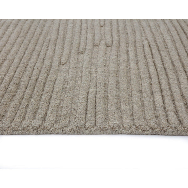 Deva Hand Woven Rug - Taupe - 6' X 9'
