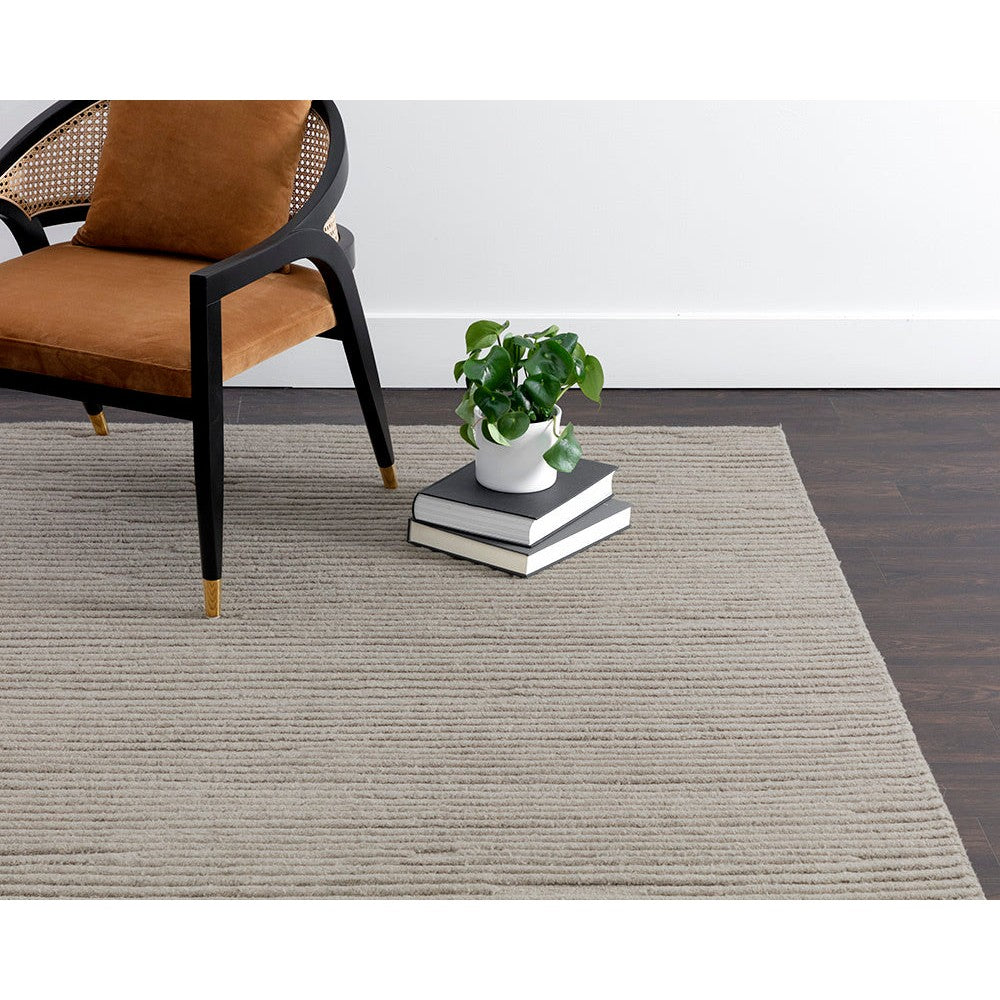 Deva Hand Woven Rug - Taupe - 9' X 12'