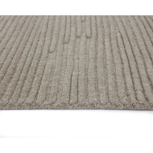 Deva Hand Woven Rug - Taupe - 9' X 12'