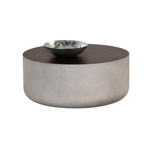 Diaz Coffee Table - Grey - Wood Grain Brown