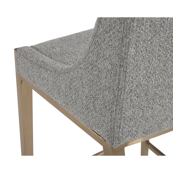 Dionne Counter Stool - Monument Pebble