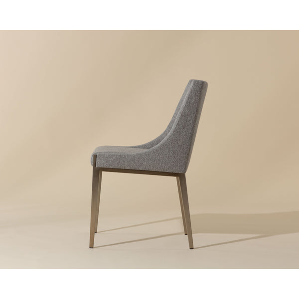 Dionne Dining Chair - Monument Pebble