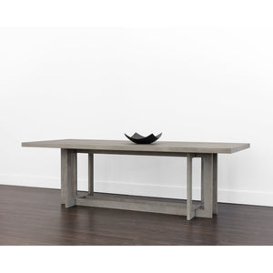 Disera Dining Table - Ash Grey - 96"