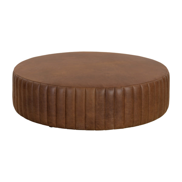 Divano Ottoman - Lucia Tobacco Leather
