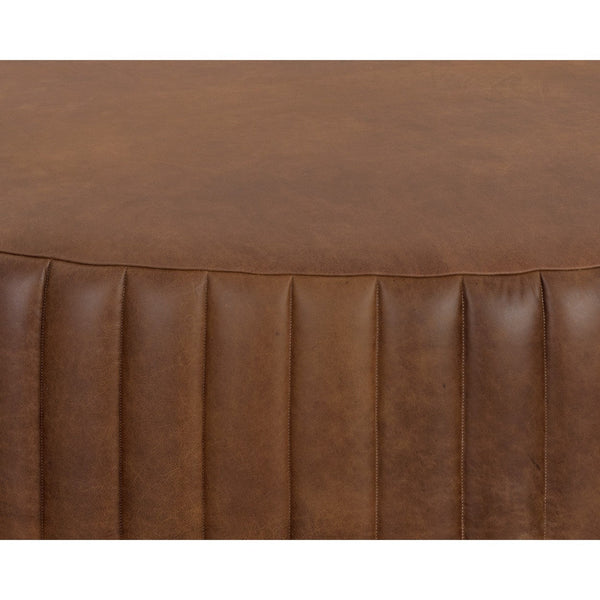 Divano Ottoman - Lucia Tobacco Leather