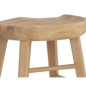 Dominic Counter Stool - Light Oak
