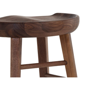 Dominic Counter Stool - Walnut
