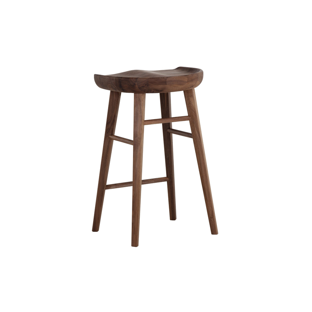Dominic Counter Stool - Walnut