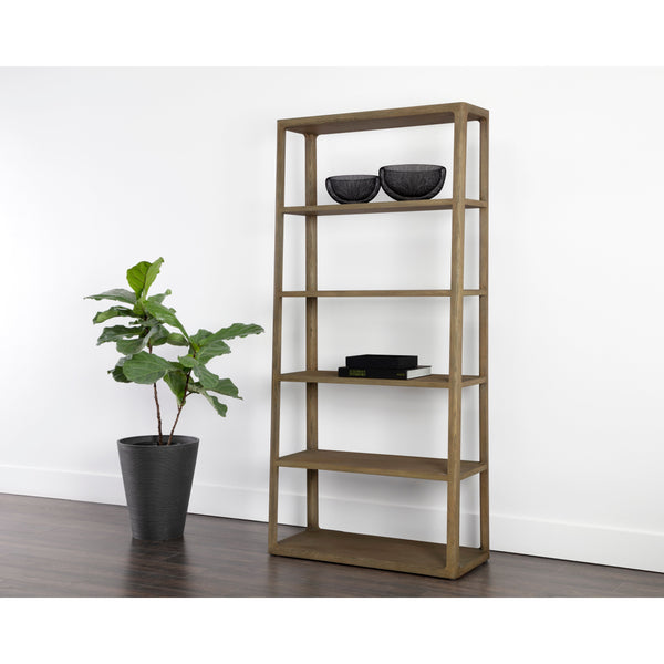 Doncaster Bookcase Large - Smoke Grey