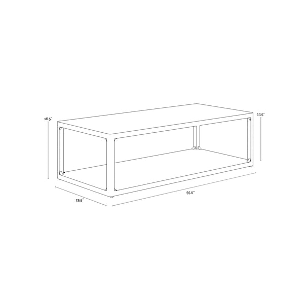 Doncaster Coffee Table - Black