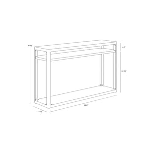 Doncaster Console Table - Black