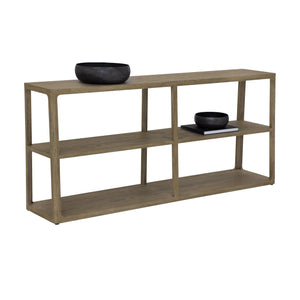 Doncaster Low Bookcase - Smoke Grey