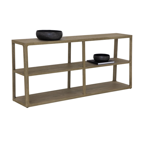 Doncaster Low Bookcase - Smoke Grey