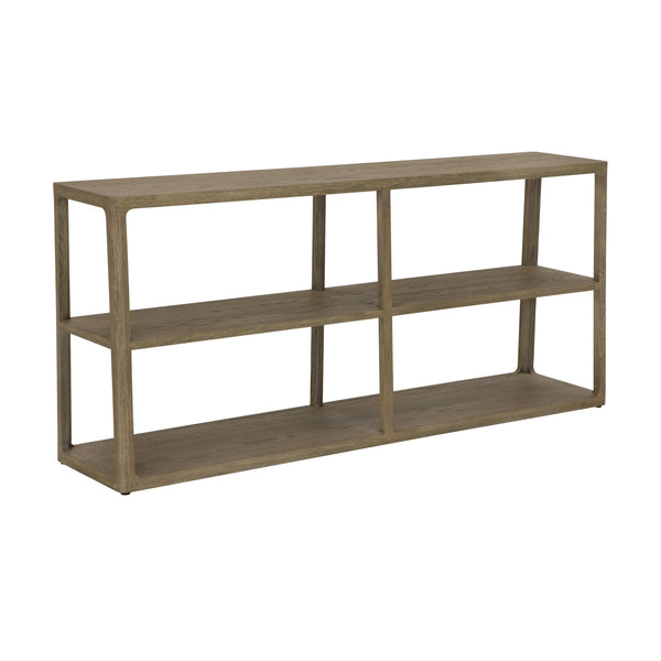 Doncaster Low Bookcase - Smoke Grey