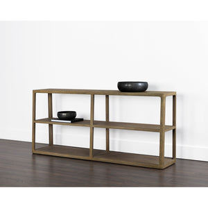 Doncaster Low Bookcase - Smoke Grey