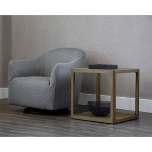 Doncaster Side Table - Smoke Grey