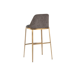 Dover Barstool - Bravo Portabella / Sparrow Grey