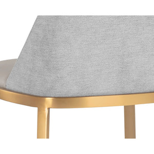 Dover Counter Stool - Napa Stone / Polo Club Stone