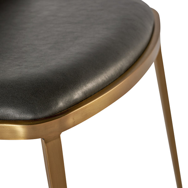 Dover Dining Chair - Bravo Portabella / Sparrow Grey