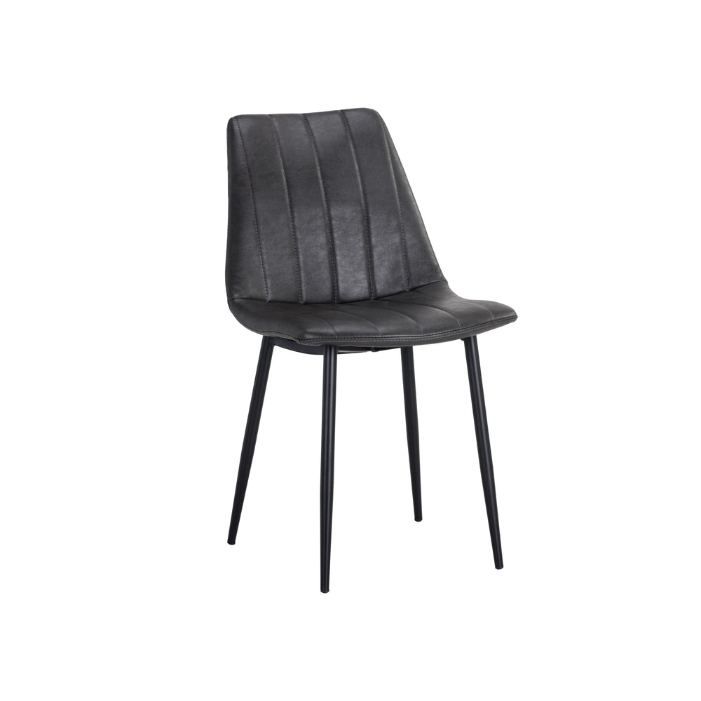 Drew Dining Chair - Black - Bravo Portabella