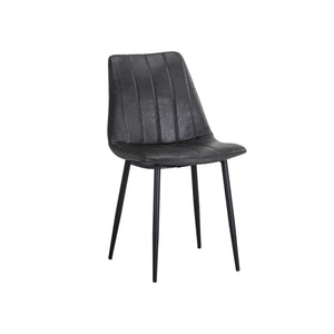 Drew Dining Chair - Black - Bravo Portabella